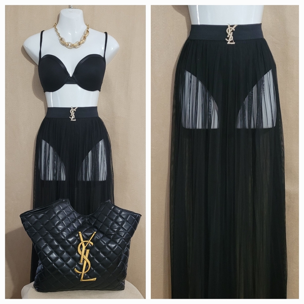 Sheer Maxi Skirt  / S